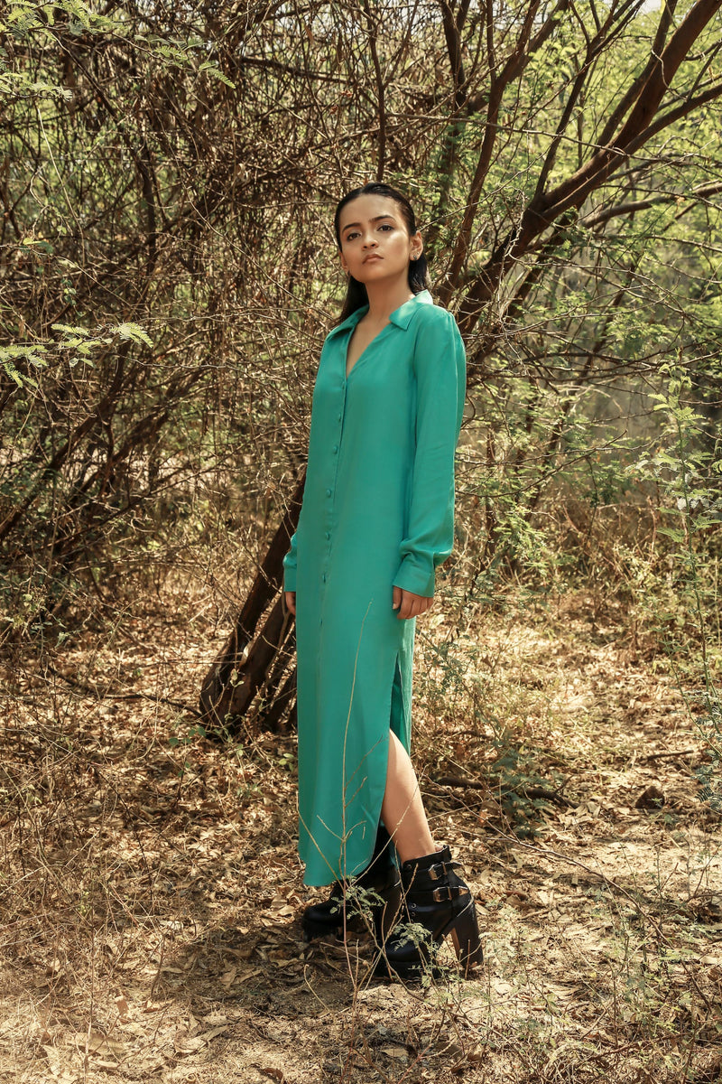 marea maxi shirt dress Size:XXXS 4/20/26 100% Peruvian Pima Cotton Women's Sexy V-Neck Bodycon