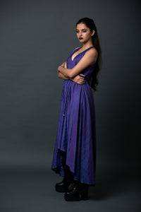 Viola - Midi Maxi dress with high low hemline