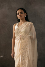 Sara - Hand Embroidered Chiffon Saree