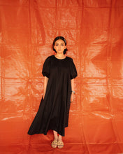 Amber - Black cotton maxi