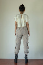 Dahr - Jogger pants with contrast side stripes and pockets