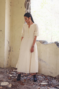 Dahlia - Chanderi Anarkali gown