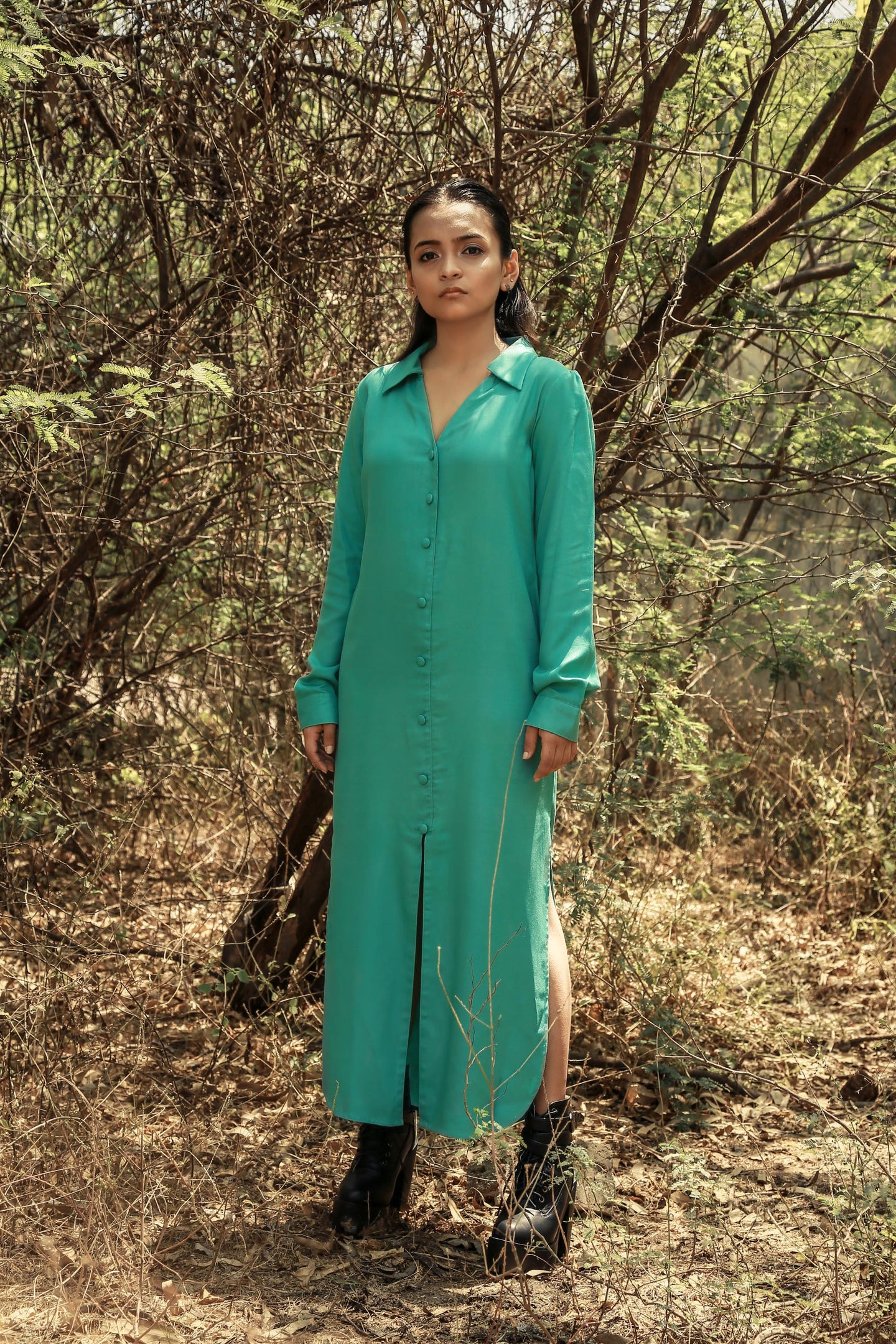 marea shirt dress FINAL SALE Marea Short Sleeve Shirt Dress